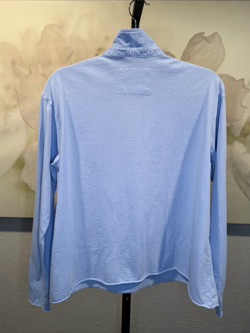 🆕 Frank & Eileen Patrick Popover Henley in light blue - Picture 3 of 5